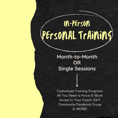 in person personal training in person personal training